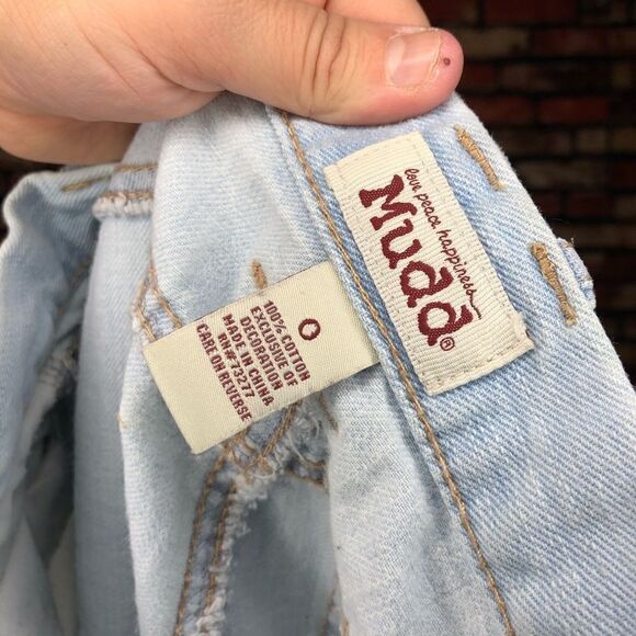 5 for $25🔥Size 0 Distressed Mudd Skinny Jeans - Picture 5 of 7